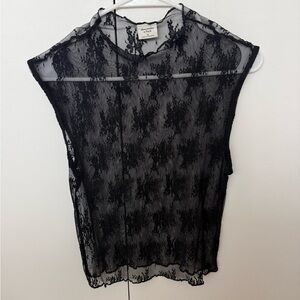 Abercrombie Lace Shell Top